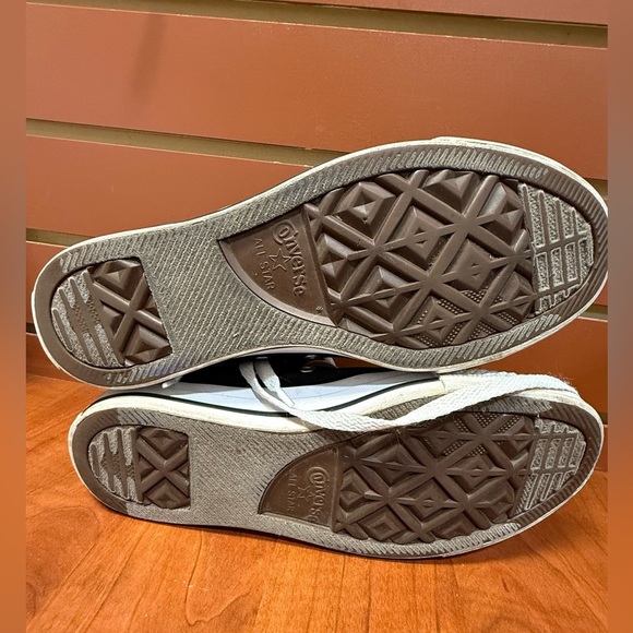 Converse Black and White High-Top Sneakers - Picture 10 of 10